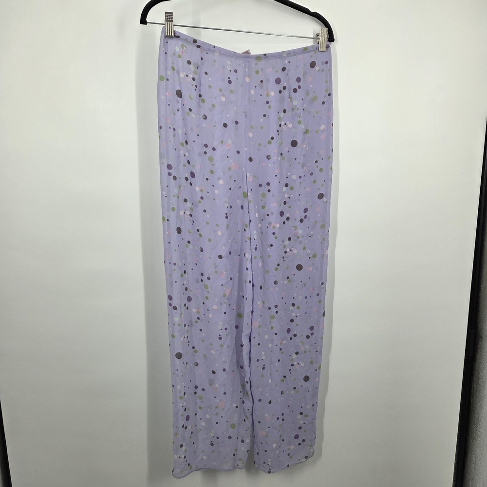 Women's Vintage Y2K VICTORIA'S SECRET sheer pajama set lounge pants M